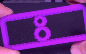 3D Printed Gear Rail Fidget Toy