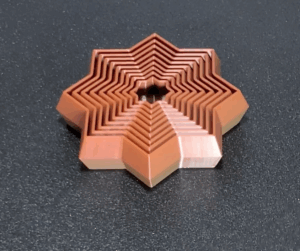 3D Printed 8 Sided Fidget Star