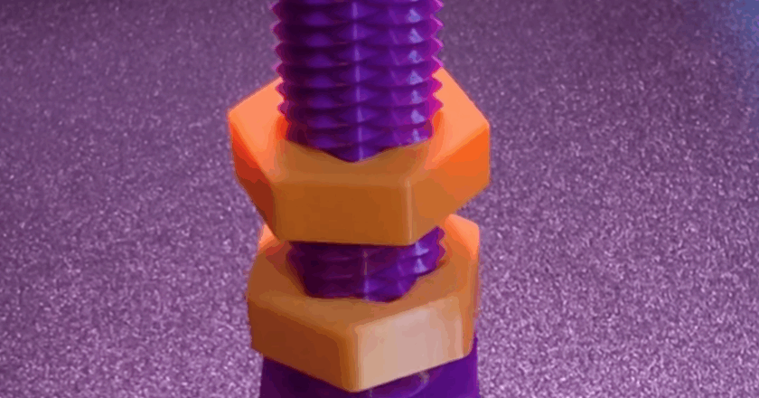 Hex Head Bidirectional Bolt and Nuts