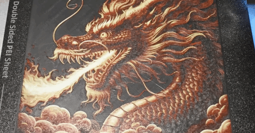 Fire Spitting Chinese Dragon Hueforge