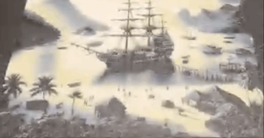 Pirate Ship Hueforge