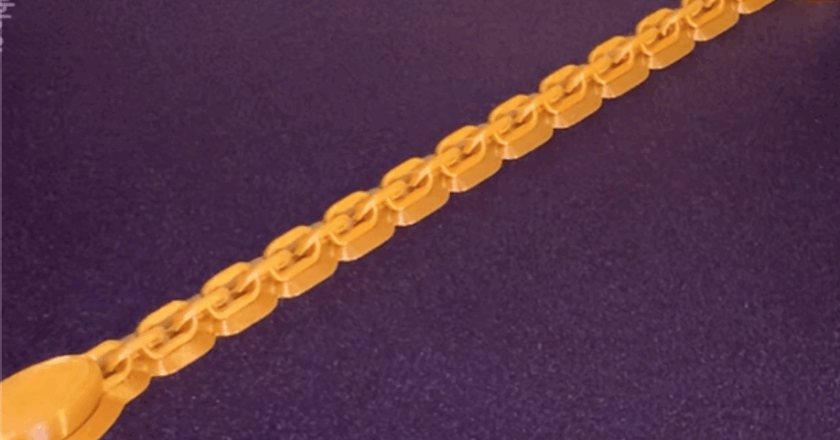Chain-Link Fidget Spinner