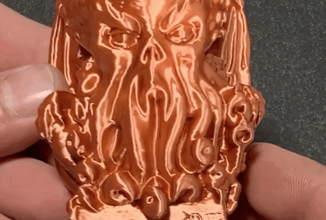 3D Printed Cthulhu Figurine