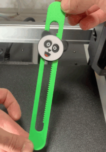 3D Printed Rolling Panda