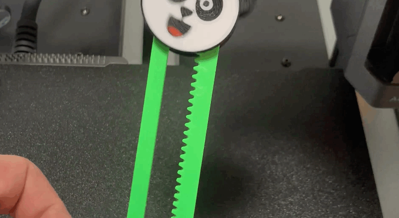 3D Printed Rolling Panda