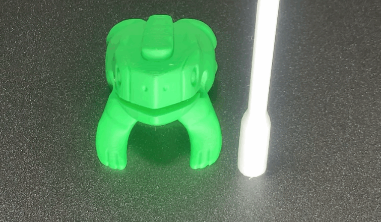 3D Printed Percussion Frog
