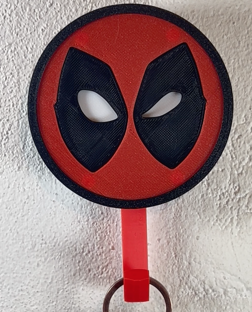 3D Printed Deadpool Key Holder
