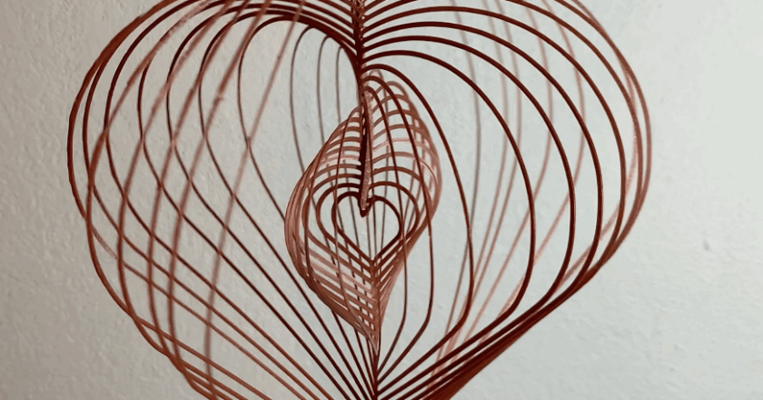 3D Printed Magic Spirify Heart