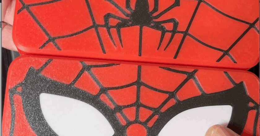 3D Printed Spider Man Storage Box