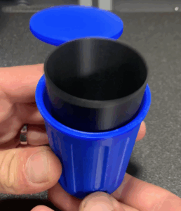 3D Printed Step Trash Can