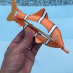 3D Printed Wind-up Swimming Fish