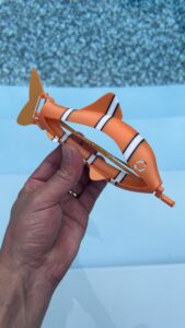3D Printed Wind-up Swimming Fish