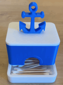 3D Printed Q Tips Dispenser
