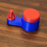 3D Printed Air Pressure Rocket
