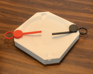 3D Printed Spin Top Battlefield