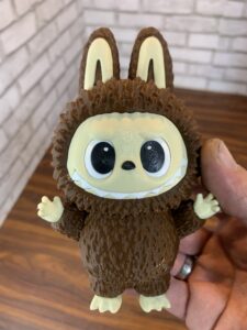 Labubu with rotating eyes