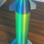 3D Printed Starship x Snack & Storage Container