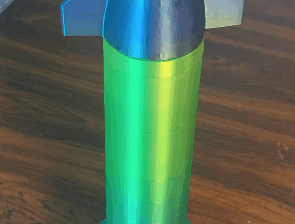 3D Printed Starship x Snack & Storage Container