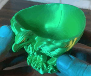 3D Printed Eagle Bowl