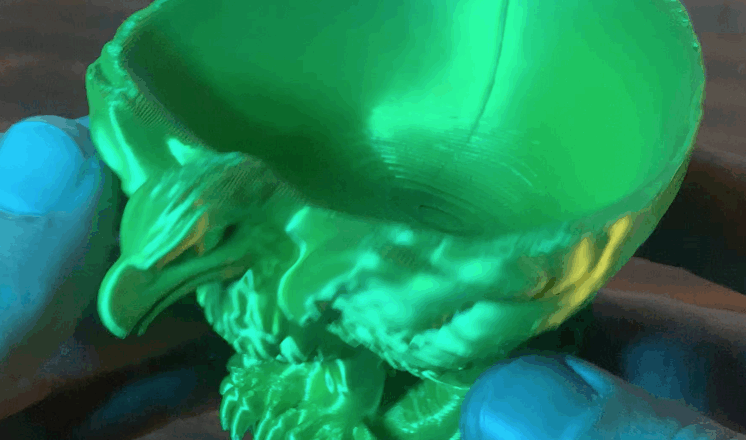 3D Printed Eagle Bowl