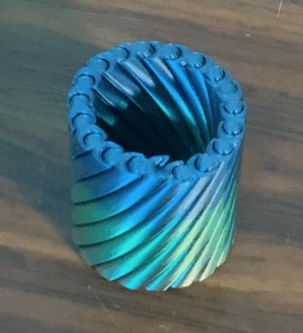 3D Printed Twisty Fidget Vase