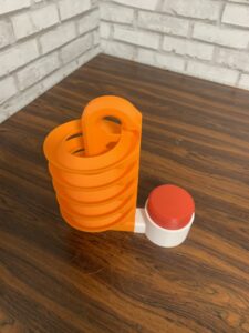 3D Printed Air Pressure Marble Run