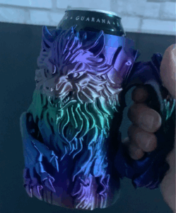 3D Printed Werewolf Can Holder