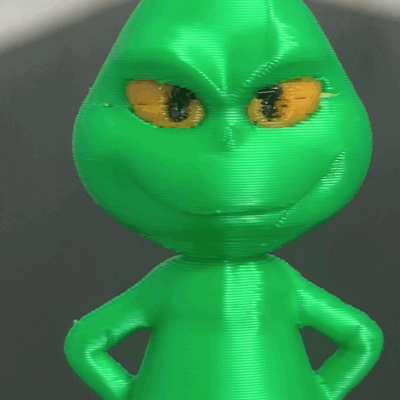 3D Printed Small Grinch
