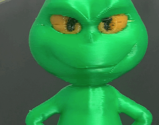 3D Printed Small Grinch