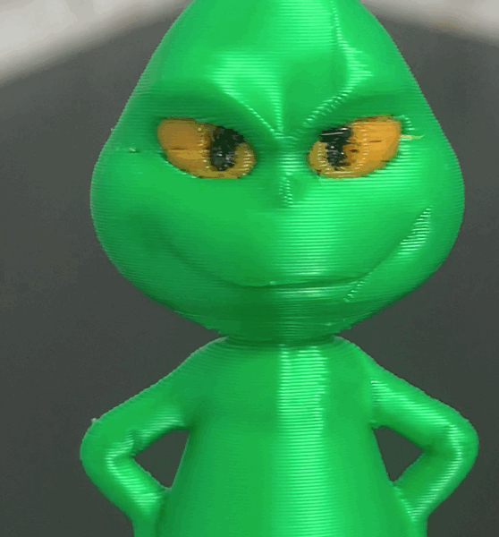 3D Printed Small Grinch