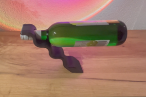 3D Printed Balancing wine bottle holder